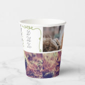 Love and Romance Celebrated Papieren Bekers (Rechts)