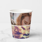 Love and Romance Celebrated Papieren Bekers (Voorkant)