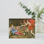 Love and the Maiden Briefkaart (Staand voorkant)