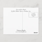 Love and the Maiden Briefkaart (Achterkant)