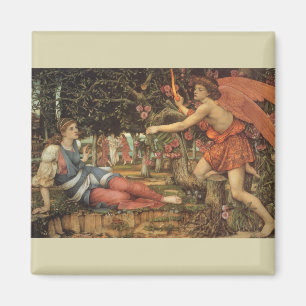 Love and the Maiden by John Stanhope Magneet