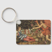 Love and the Maiden by John Stanhope Sleutelhanger (Achterkant)