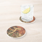 Love and the Maiden by John Stanhope Zandsteen Onderzetter (Zijkant)