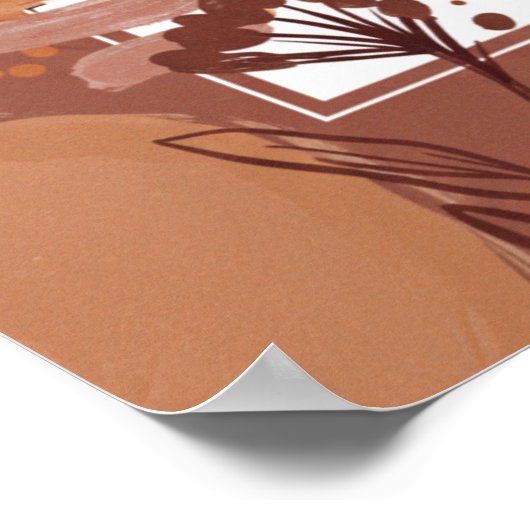 Love And Your Cosmetologist Boho Style Poster (Hoek)