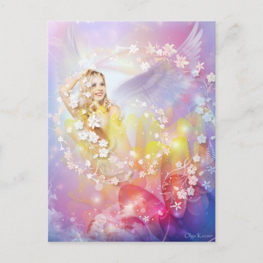 Love Angel Briefkaart (Voorkant)