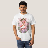 Love Angel bruiloft T-shirt (Voorkant volledig)