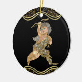 Love Angel Keramisch Ornament (Links)