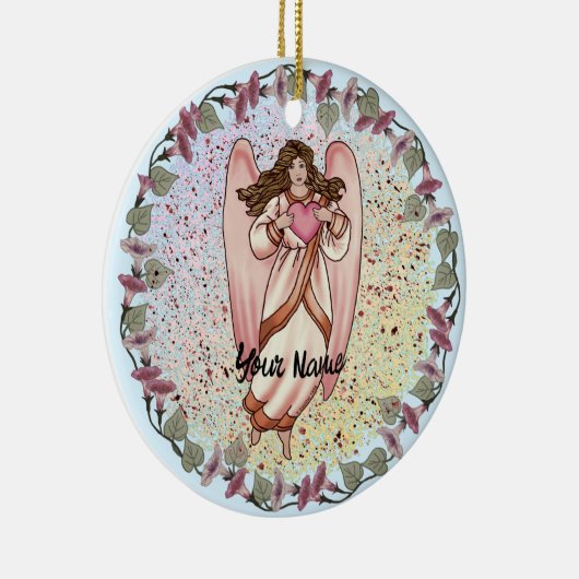 Love Angel Keramisch Ornament (Rechts)