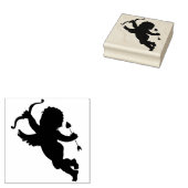 Love Angel met Bow and Arrow Rubberstempel (Gestempeld)