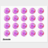 Love Angel Ronde Sticker (Vel)