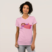 Love Angel Vector Art ©Dollface766 T-shirt (Voorkant volledig)