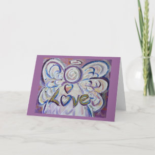 Love Angel Wenskaart Feestdagen Kaart