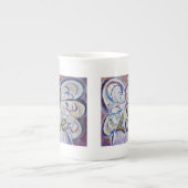 Love Angel Word Bone China Mok (Voorkant)