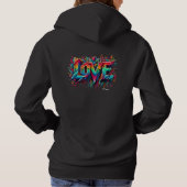 LOVE Angestelle Designs Hoodie (Achterkant)