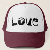 Love Animals Trucker Hat Pet (Voorkant)