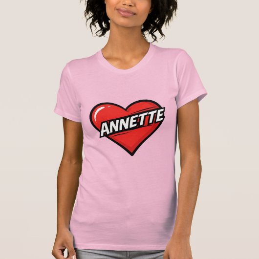 Love Annette T-shirt (Voorkant)