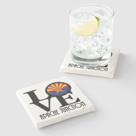 LOVE Apache Junction Arizona Stenen Onderzetter