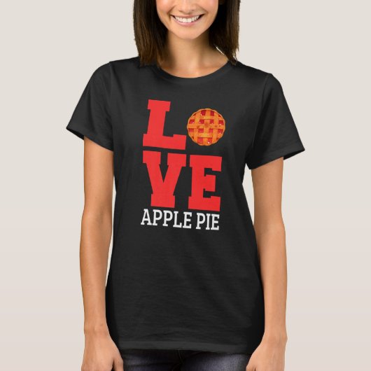 Love Apple Pie T-shirt (Voorkant)