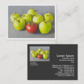 Love Apple Visitekaartje (Voorkant / Achterkant)