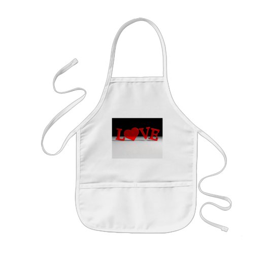 Love Apron Kinder Schort (Voorkant)