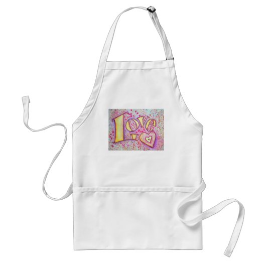 Love Apron Standaard Schort (Voorkant)