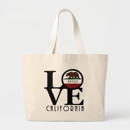 LOVE Aptos Grote Tote Bag (Voorkant)