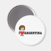 Love Argentina Magneet (Voorkant / Achterkant)