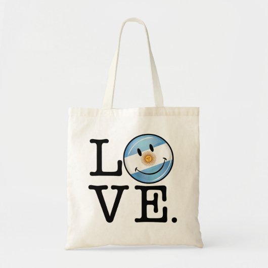 Love Argentina Tote Bag (Voorkant)