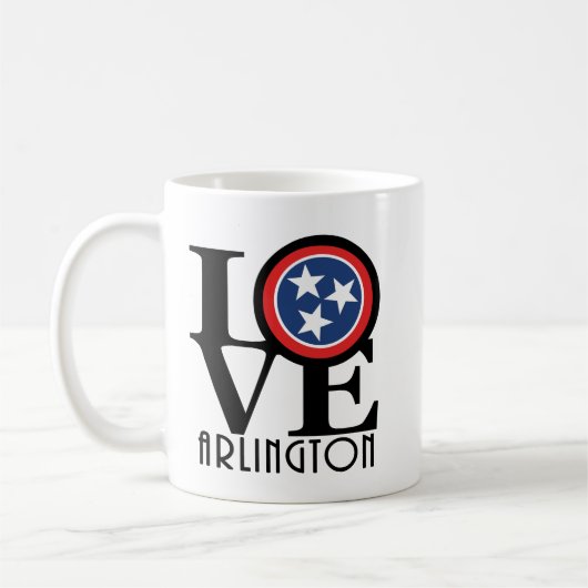 LOVE Arlington 11oz Koffiemok (Links)