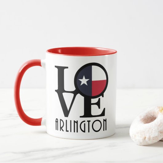 LOVE Arlington 11oz Mok (Met donut)