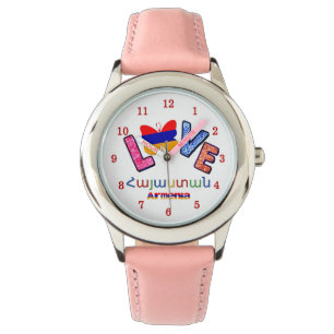 Love Armenia eWatch Horloge