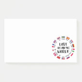 Love Around the World Languages Post-it® Notes (Voorkant)