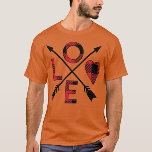 Love Arrow friends T-shirt (Voorkant)