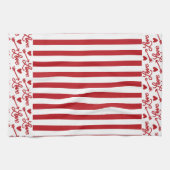 Love Arrows And Hearts Theedoek (Horizontaal)