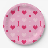 Love Arrows & Blossoms Paper Bord (Voorkant)