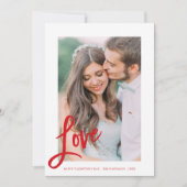 Love Arrows | Fotokaart Valentijnsdag Feestdagenkaart (Voorkant)