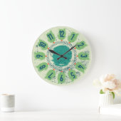 LOVE ART CLOCK FREE STROKES BY MASANSER GROTE KLOK (Huis)