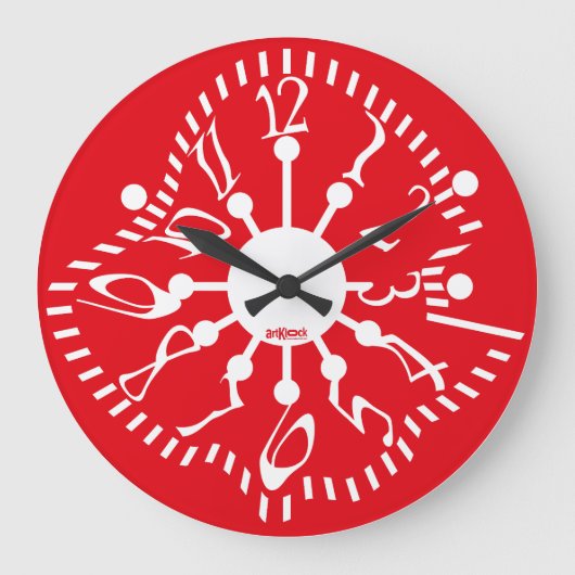 LOVE ART KLOCK DEFORMED DAKILIANO BY MASANSER GROTE KLOK (Voorkant)