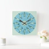 LOVE ART KLOCK DEFORMED DAKILIANO BY MASANSER VIERKANTE KLOK (Huis)