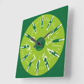 LOVE ART KLOCK DEFORMED DAKILIANO BY MASANSER VIERKANTE KLOK (Hoek)