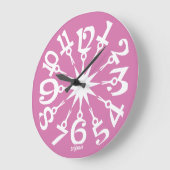 LOVE ART KLOCK PINK PROJECT BY MASANSER GROTE KLOK (Hoek)