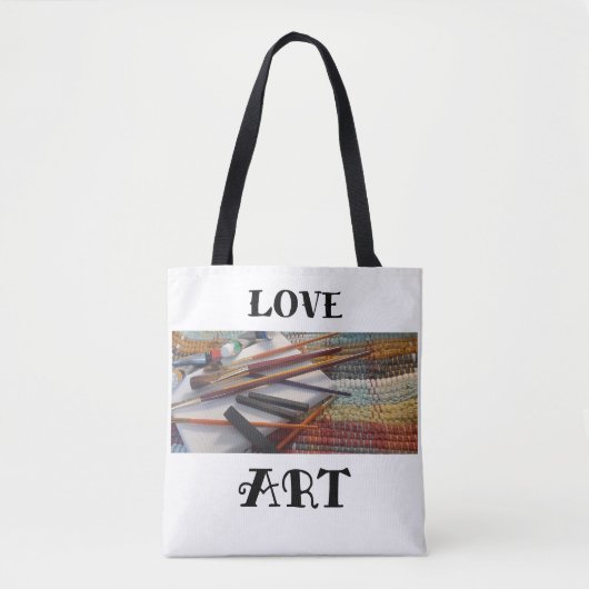 Love Art Tote Bag (Voorkant)