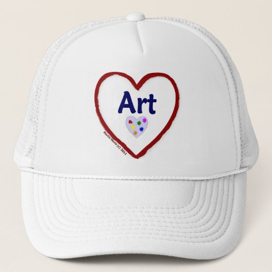 Love Art Trucker Pet (Voorkant)