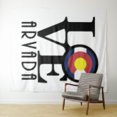 LOVE Arvada Colorado Wandkleed (In Situ (horizontaal))