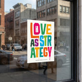 Love As Strategy - Typography Print | Wall Art
