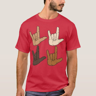 Love ASL 5 T-shirt