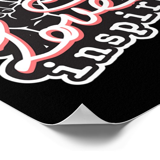 Love Asl Ily Hand Gebarentaal Doof Bewustzijn Poster (Hoek)