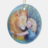 Love Aslan Keramisch Ornament (Links)