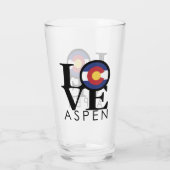LOVE Aspen Glas (Achterkant)