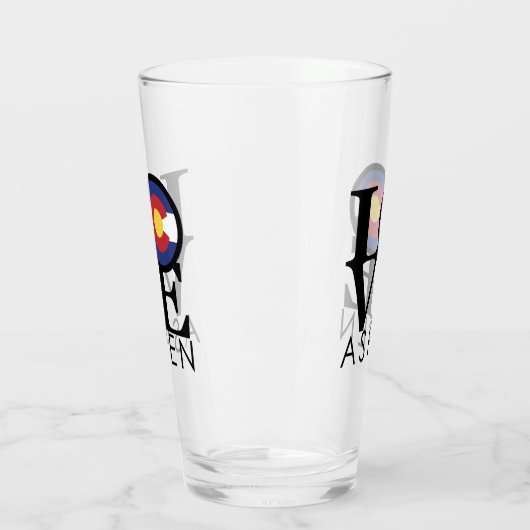 LOVE Aspen Glas (Links)